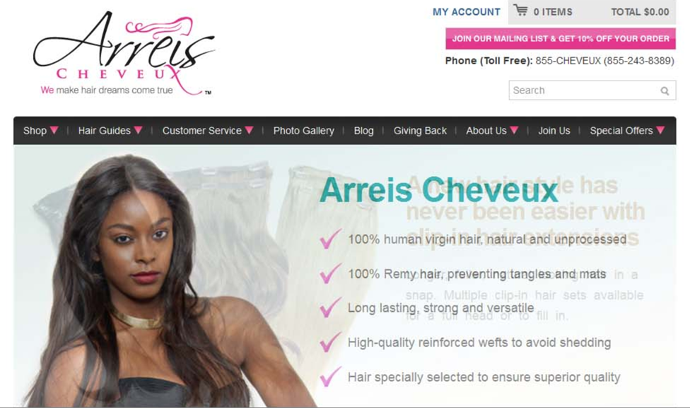 Arreis Cheveux